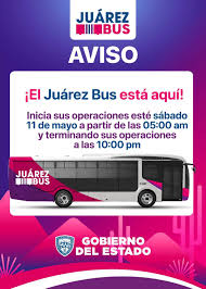 INICIA HOY EL BRT2 EN JUAREZ A PARTIR DE LAS 5 AM