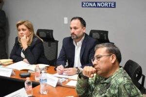 ENCABEZA GOBERNADORA REUNION DE LA MESA DE SEGURIDAD EN JUAREZ