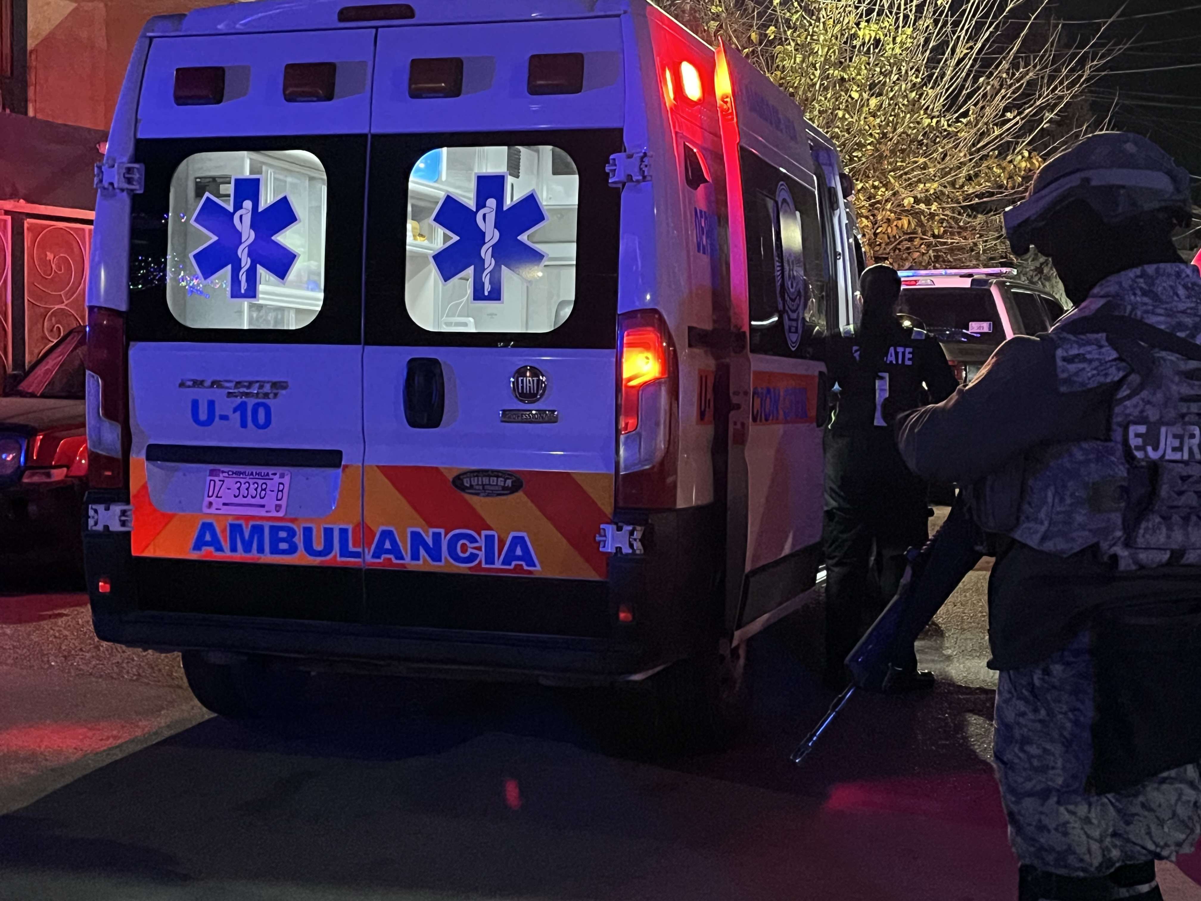ESTA MADRUGADA…BALEAN A PAREJA EN EL INFONAVIT JUAREZ NUEVO