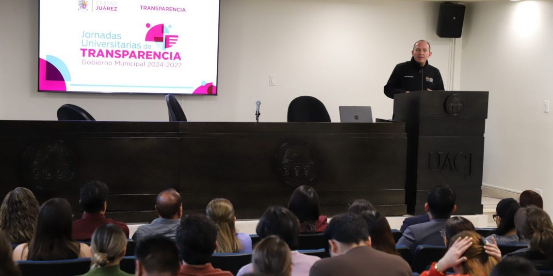 ACERCA AYUNTAMIENTO DE JUAREZ CULTURA DE TRANSPARENCIA A ESTUDIANTES DE LA UACJ