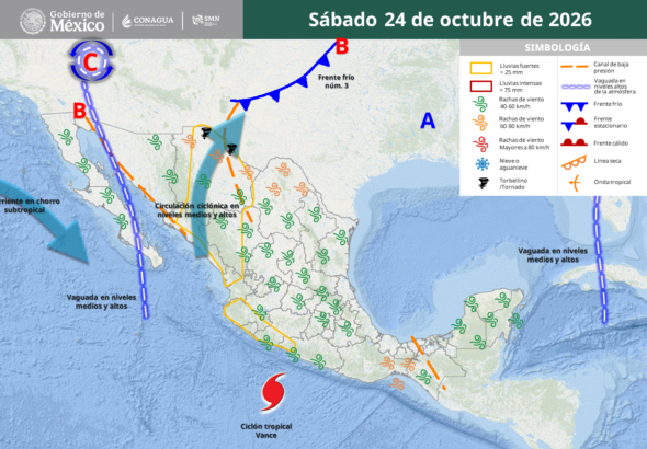 CLIMASABADO24OCT2026